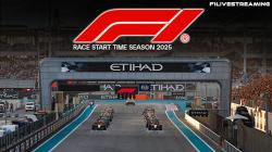 F1 Race Start Time Season 2025